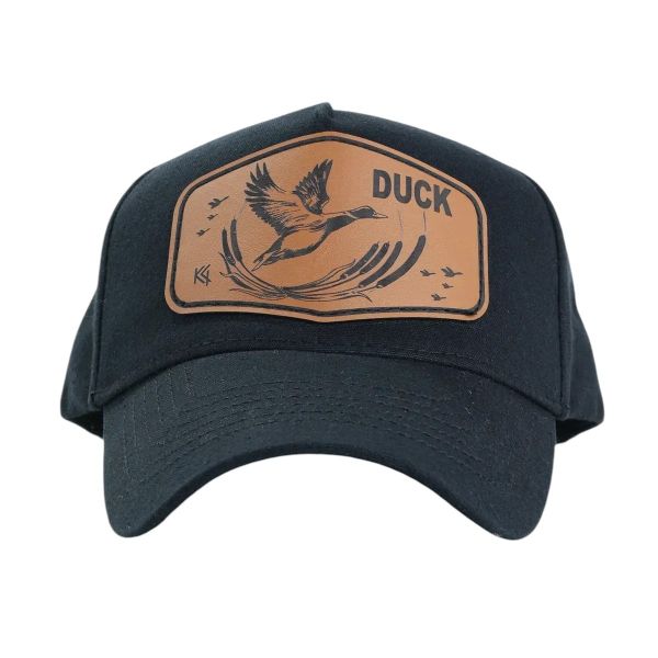 Кепка-трекерка Кентавр - Аппликация animal DUCK - 57-58 размер - Коттон - Чёрный