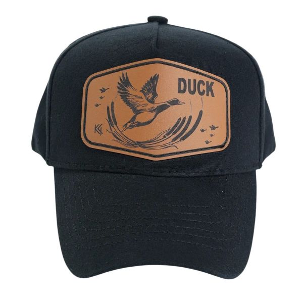 Кепка-трекерка Кентавр - Аппликация animal DUCK - 57-58 размер - Коттон - Чёрный