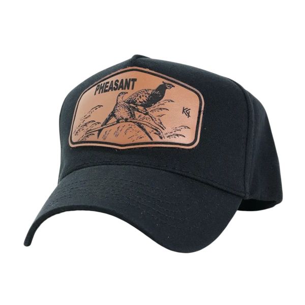 Кепка-трекерка Кентавр - Аплікація animal PHEASANT - 57-58 розмір - Коттон - Чорний