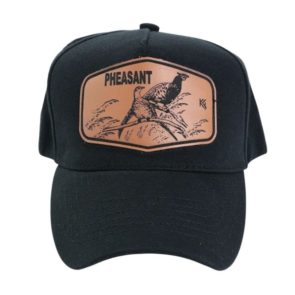 Кепка-трекерка Кентавр - Аплікація animal PHEASANT - 57-58 розмір - Коттон - Чорний