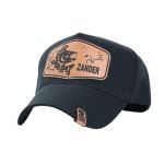 Кепка-трекерка Кентавр - Аппликация fish ZANDER - 57-58 размер - Коттон - Чёрный