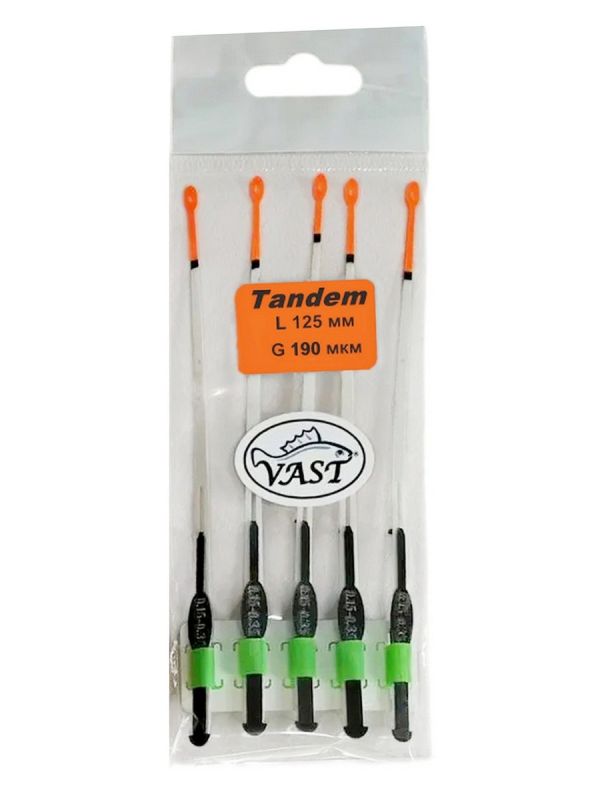 Кивок лавсановый Tandem 125 мм - Vast - 1 шт.