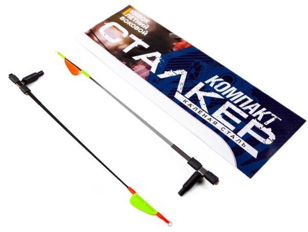 Кивок літній сторожок Fishlandia - Боковий - Гартована сталь - Сталкер Компакт - 19 см