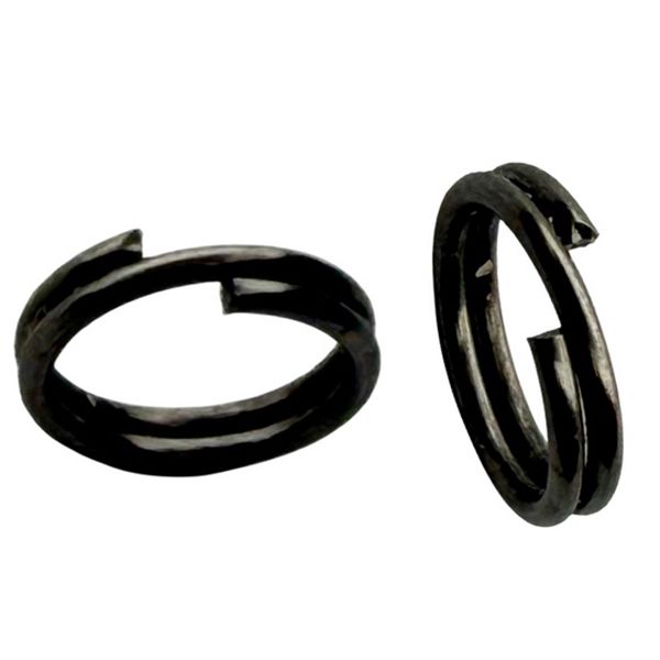 Кільце заводне Light Spot - Чорний нікель - 400 шт/уп