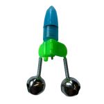 Колокольчик двойной с прищепкой "Светлячок" - На батарейке - Синий - 1 шт.