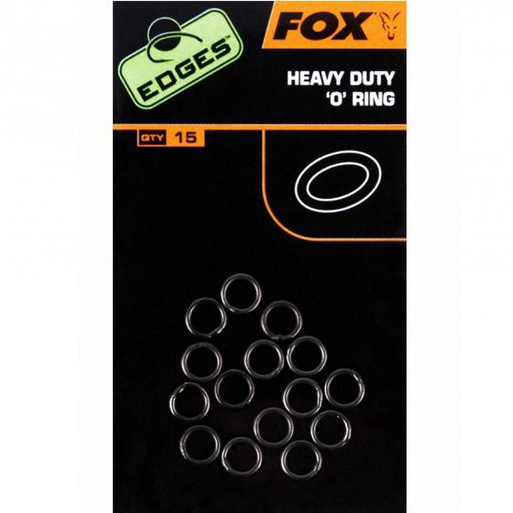 Кільця овальні Fox Heavy Duti O Ring - Посилені - Сталеві - 15 шт/уп