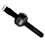 Компас на руку с фонарем W04-LED - 49x61 мм -Питание Li-Ion аккумулятор - Чёрный