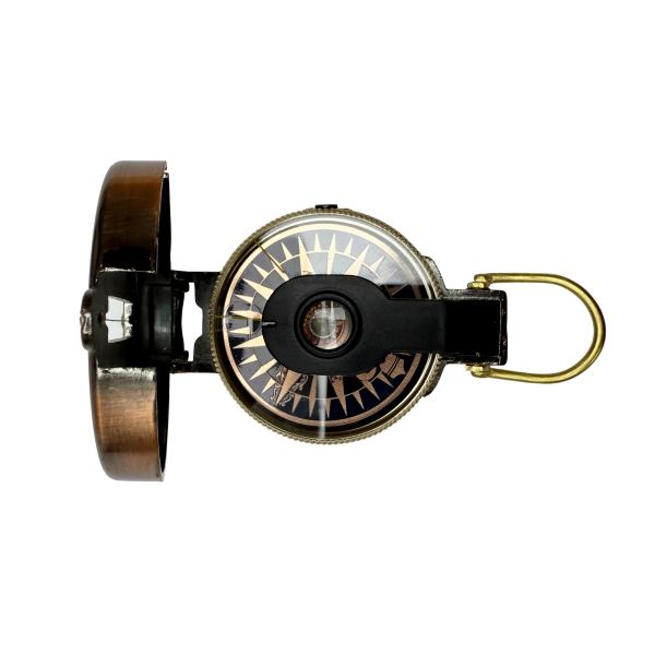 Компас ZC45-3G - Магнитный - Ø45 мм - С фиксацией стрелки - Чёрный