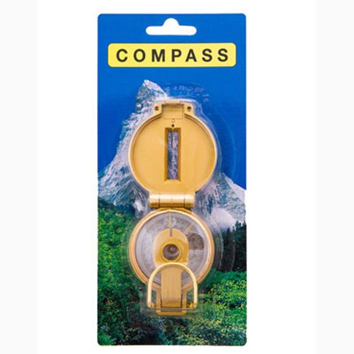 Компас жидкостный DL45-1 - Ø50 мм - Желтый