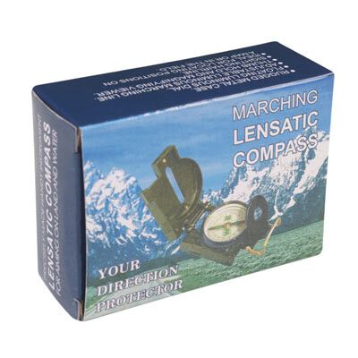 Компас жидкостный DL45-2B - Ø48 мм - Зеленый/Камуфляж