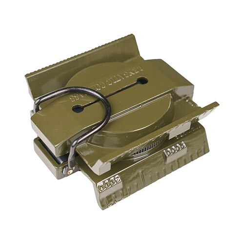 Компас жидкостный DL45-8A - Ø45 мм - Светодиодная подсветка - Хаки