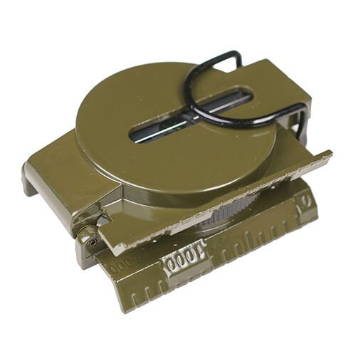 Компас жидкостный DL45-8A - Ø45 мм - Светодиодная подсветка - Хаки