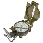 Компас жидкостный DL45-8A - Ø45 мм - Светодиодная подсветка - Хаки