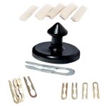 Комплект крокодилов к плащу и бахилам ОЗК - 4 шт/уп