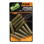 Конусы для безопасной клипсы Fox EDGES Surefit Tail Rubbers - Размер 7 - Trans Khaki - 10 шт/уп