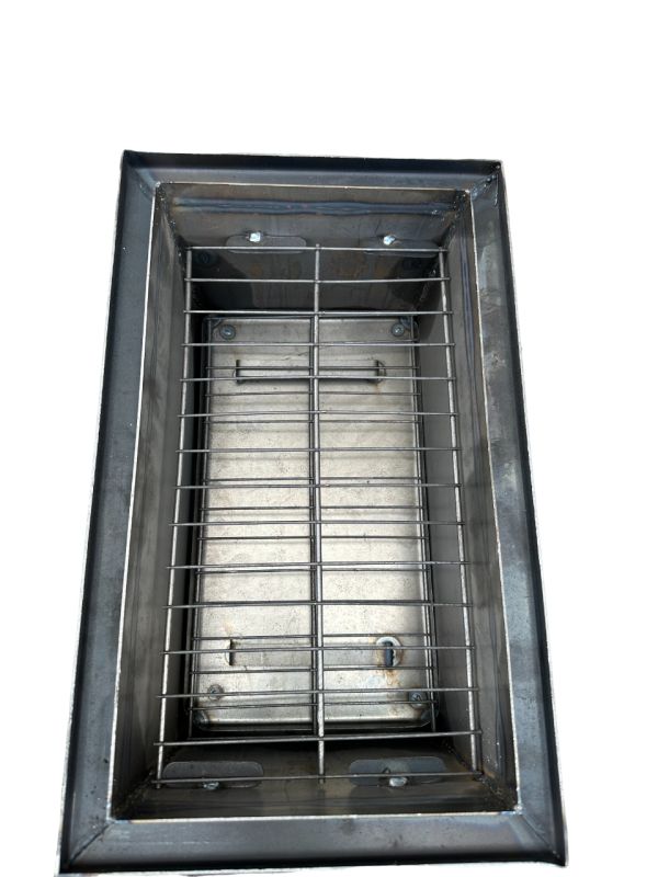 Коптильня гарячого копчення - Велика - 510x300x260 мм - Сталь 1 мм