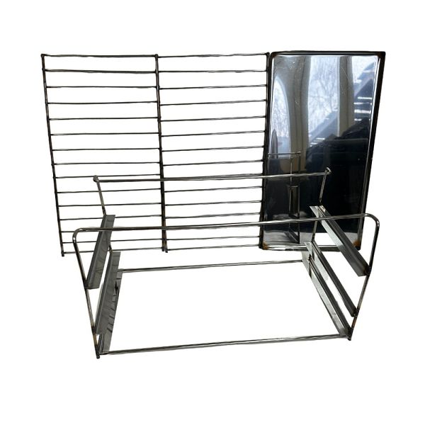 Коптильня нержавіюча - Мала - 460x260x210 мм - Без термометра - З відведенням