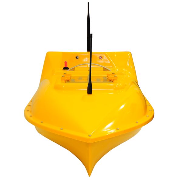 Кораблик загодівний - Hacker 777 (катер) - Об'єм камери 2 л - Дальність ходу 3 км - Задній хід - Жовтий