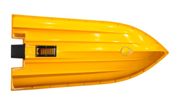 Кораблик загодівний - Hacker 777 (катер) - Об'єм камери 2 л - Дальність ходу 3 км - Задній хід - Жовтий