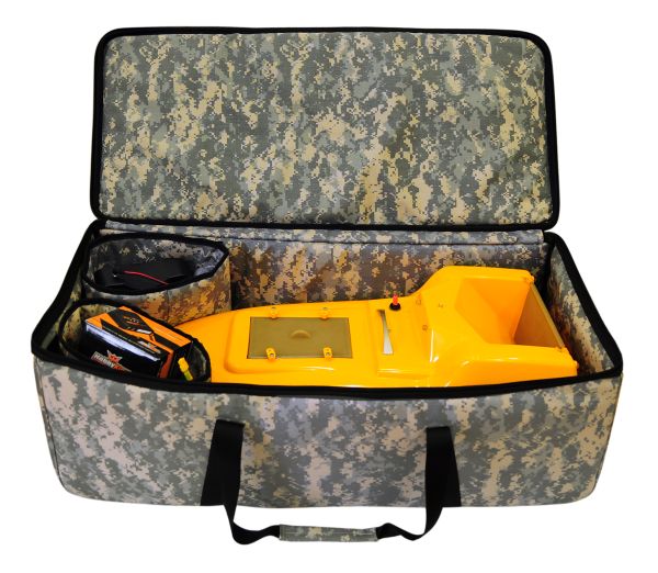 Кораблик загодівний - Hacker 777 (катер) - Об'єм камери 2 л - Дальність ходу 3 км - Задній хід - Жовтий