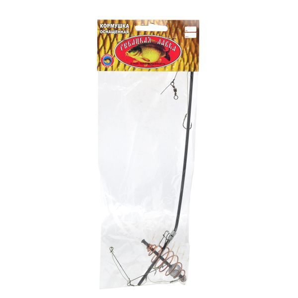 Годівниця Рибальська Лавка з протизакручувачем прямовисна