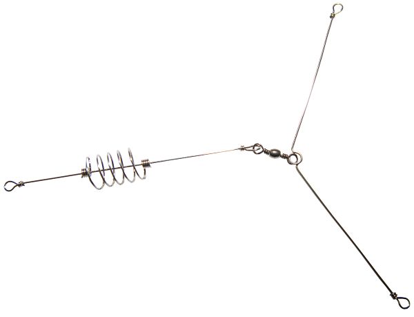 Кормушка с коромыслом - С отводом - Нержавеющая сталь - 25 шт/уп