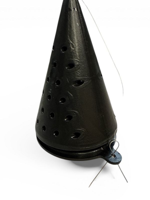 Кормушка зимняя Дон Конус - Пластик - 110х51 мм - Черный