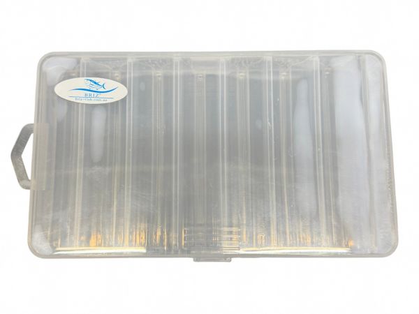 Коробка Briz 005 - Двостороння - Для воблерів та блешень - 14 вічок - Прозора