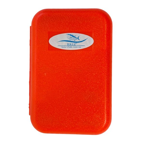 Коробка Briz для мормишек і гачків з м'якими вкладишами та магнітним замком