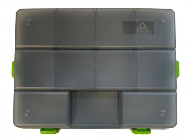 Коробка Briz 036 - Для рыболовных снастей - 11 ячеек - Прозрачная