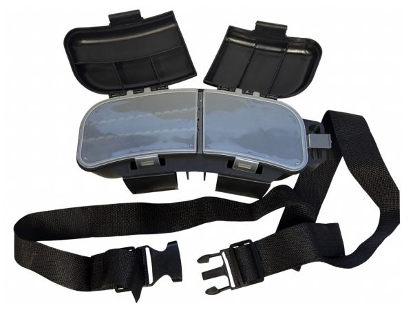 Коробка Briz 054 поясна - Для рибальських снастей - Чорна