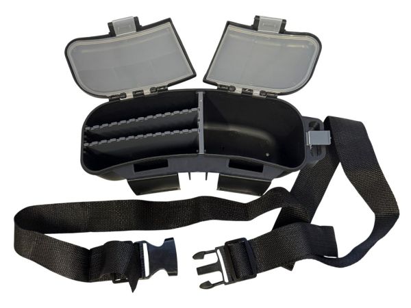 Коробка Briz 054 поясна - Для рибальських снастей - Чорна