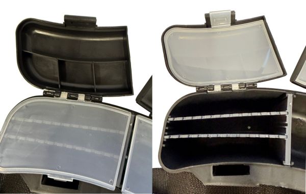 Коробка Briz 054 поясна - Для рибальських снастей - Чорна