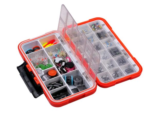 Коробка Briz для дрібного рибальського приладдя - Двостороння - 16,5х9,5х5 см