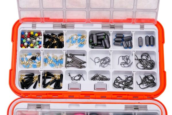 Коробка Briz для дрібного рибальського приладдя - Двостороння - 16,5х9,5х5 см