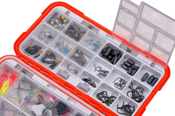 Коробка Briz для дрібного рибальського приладдя - Двостороння - 16,5х9,5х5 см