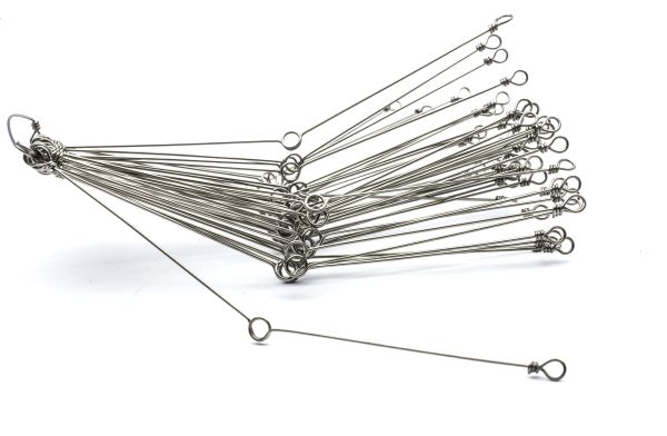 Коромисло нержавіюча сталь - Запаяне вушко - 50 шт/уп