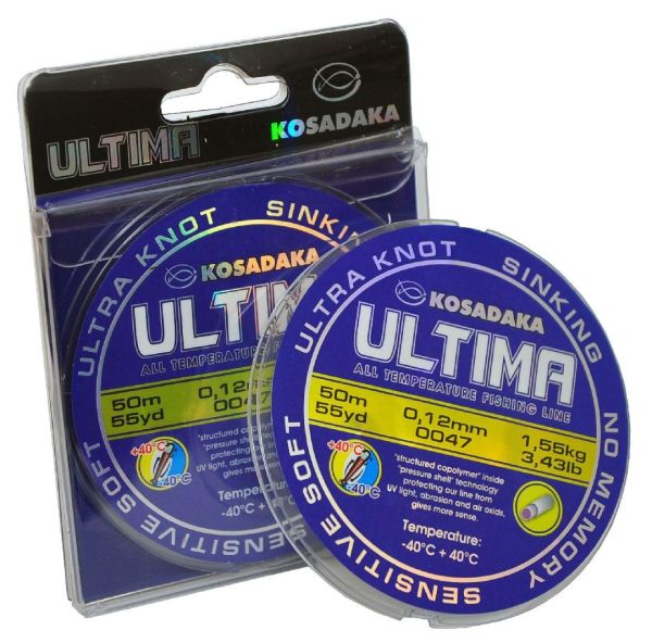 Леска Kosadaka Ultima - Прозрачный - 50 м