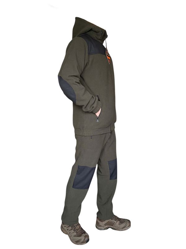 Костюм флісовий Carpe Diem "Best Friend Comfort" - Олива/Чорний