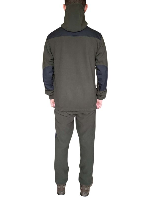 Костюм флісовий Carpe Diem "Best Friend Comfort" - Олива/Чорний