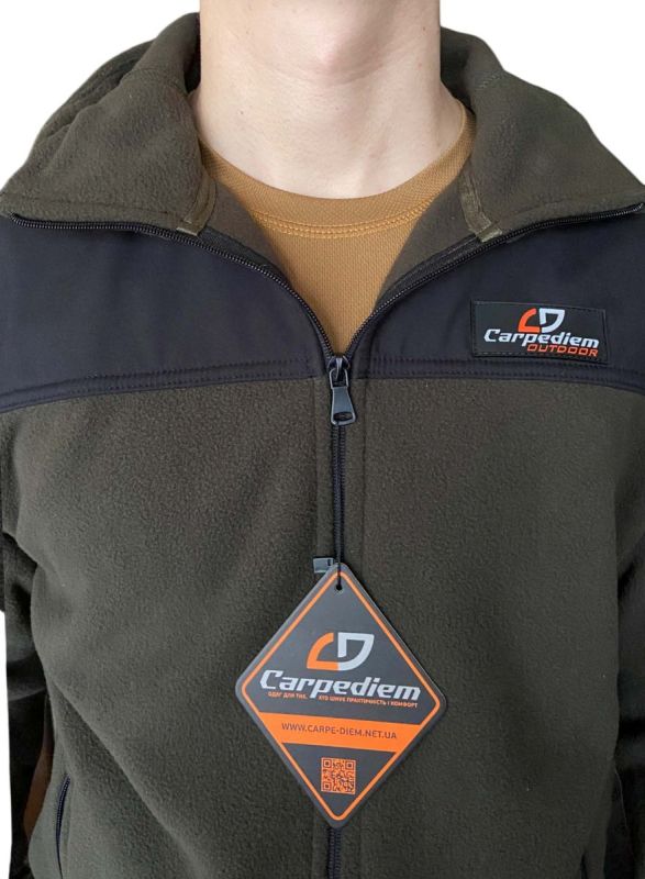 Костюм флісовий Carpe Diem "Best Friend Comfort" - Олива/Чорний
