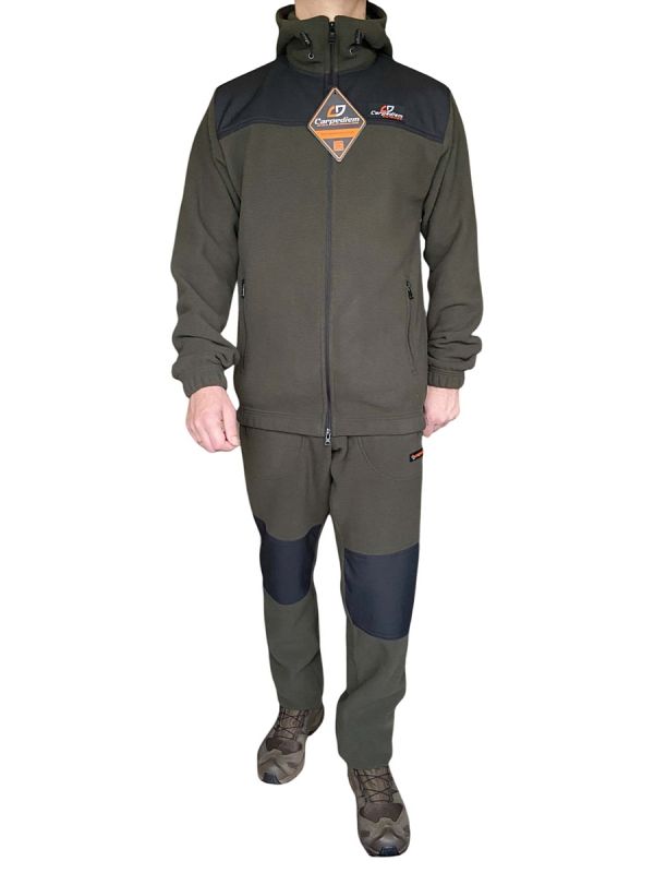 Костюм флісовий Carpe Diem "Best Friend Comfort" - Олива/Чорний