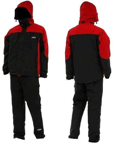 Костюм DAM Explorer Boat Floating Suit - Чорно-червоний - L