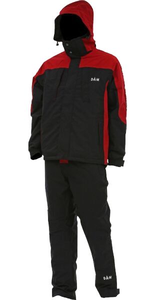 Костюм DAM Explorer Boat Floating Suit - Чорно-червоний - L