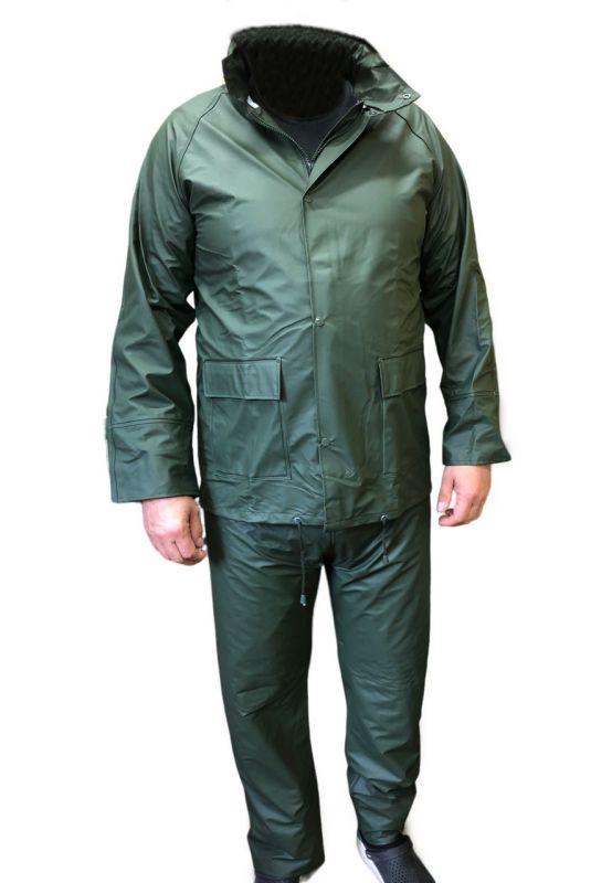 Костюм-дождевик Satexo - ПВХ+Нейлон - Хаки