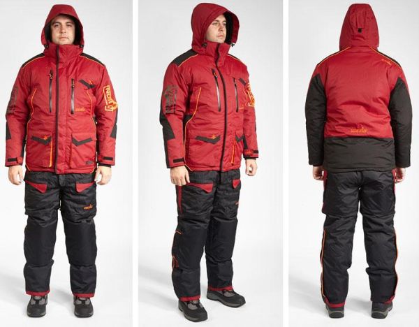 Kостюм Norfin Discovery Limited Edition мужской - XXXL - Красный - до -35°C