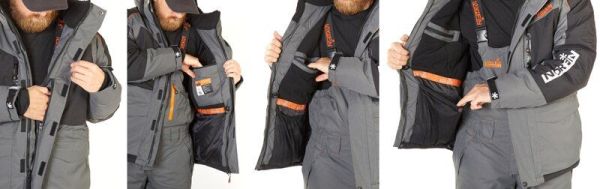 Костюм зимний Norfin Discovery 2 - Серый - до –35°C