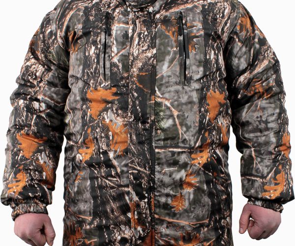 Костюм зимний для рыбалки и охоты - Anvi -25°C - Дуб Осень - ткань Дюспо