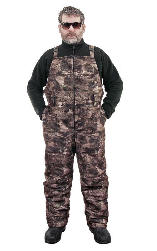 Костюм зимний для рыбалки и охоты - Anvi -25°C - Клетка-Лес - ткань Алова