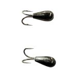 Мормышка Вольфрамовая Hayabusa Коза - С ушком - Чёрный никель